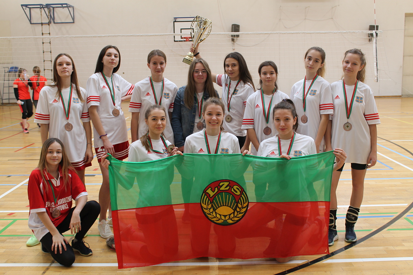 Nowa generacja medalistek! Mamy brązowe medale na Mistrzostwach Województwa LZS w siatkówce dziewcząt.