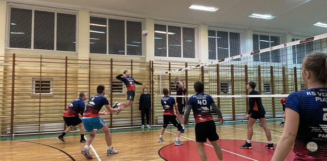 Volley Dziki ugrały seta w KLEM-LIDZE przeciwko KS Volley Piątek