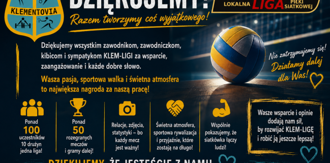 Bardzo dziękujemy za wszystkie komentarze, słowa wsparcia i dobre emocje ❤️